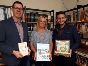 Ronny Sachse (li.), Gabriele Beil und Aykut Aggül