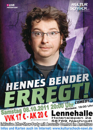 Hennes Bender "Erregt!"